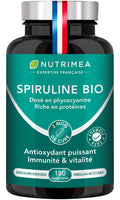 Spiruline Bio – 180 Comprimés – Complément Alimentaire – Nutrimea