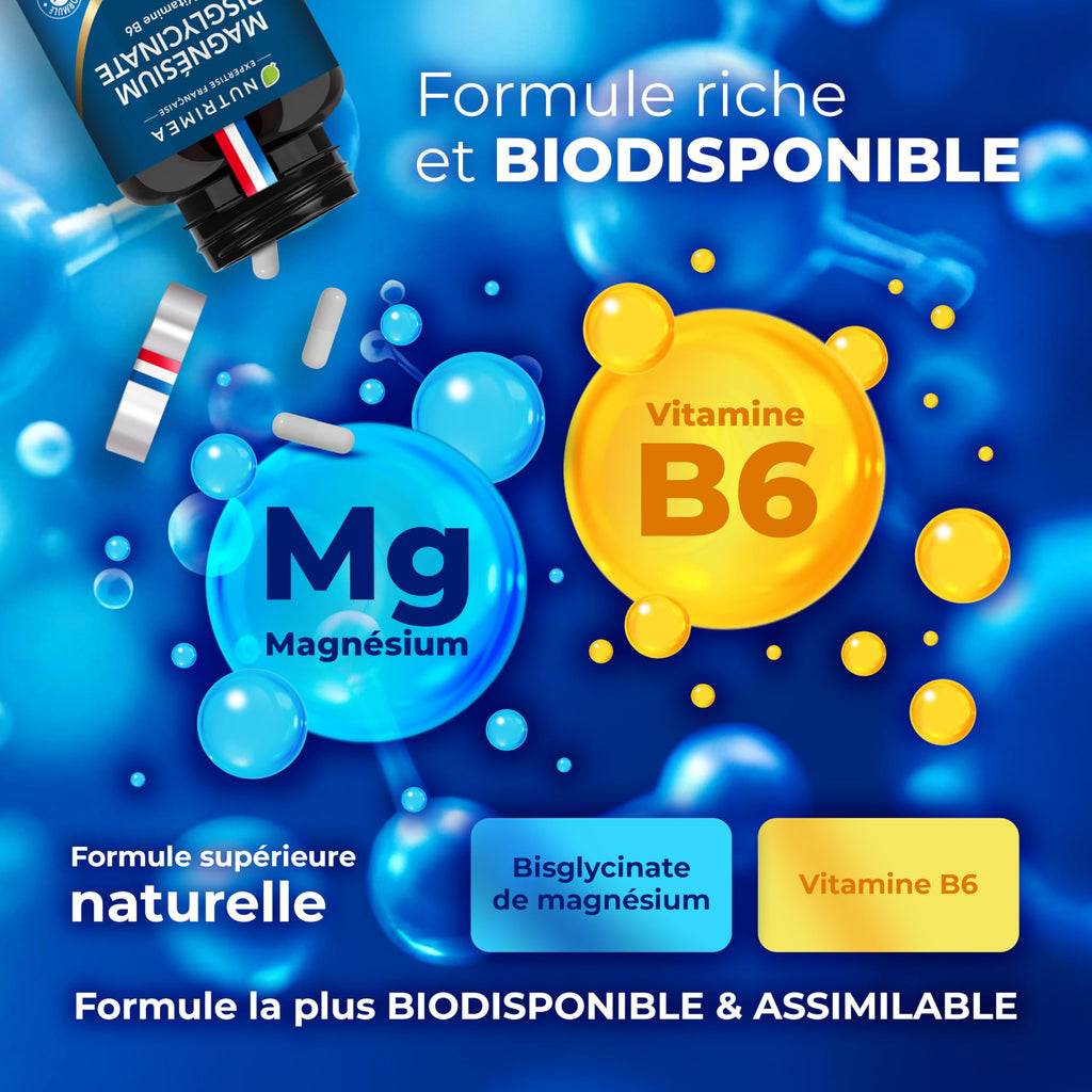 Magnésium Marin et Vitamine B6 bien-être quotidien